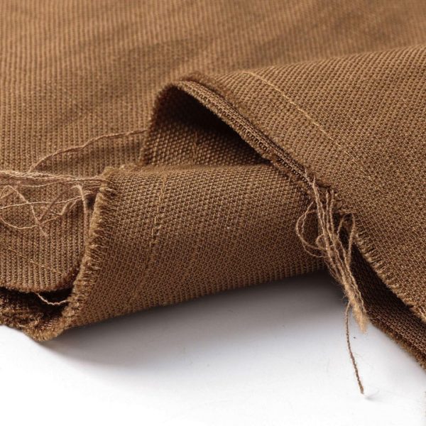 Women's Linen High Waisted Split Raw Hem A-Line Midi Skirts with Pockets
