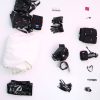 Women Game Cosplay Costume Outfit Jaket Bra and Skirt Set with Panty and Belt