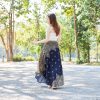 Women's Long Maxi Skirt Bohemian Gypsy Hippie Style Clothing Boho Skirts