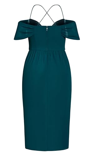 City Chic Women's Plus Size Maxi Dress - Entwine
